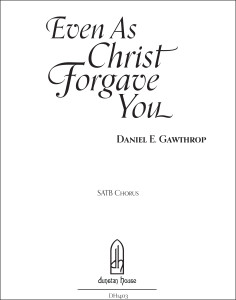 Even As Christ Forgave You [cover]